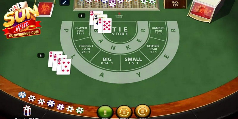Thế bài Baccarat khi cược gấp thếp đa dạng, linh hoạt cần hiểu