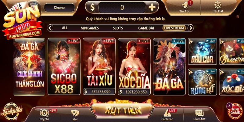Casino Sunwin từ lâu đã trở thành điểm đến lý tưởng của đông đảo cược thủ