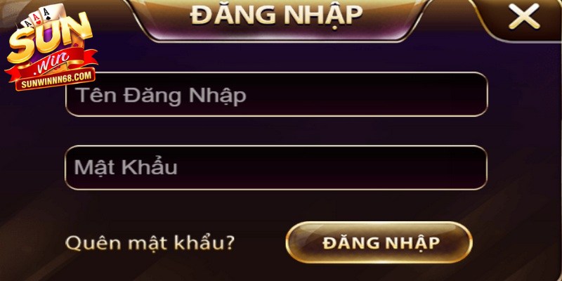 Nắm rõ thứ tự các thao tác đăng nhập Sunwin trên giao diện chính thức